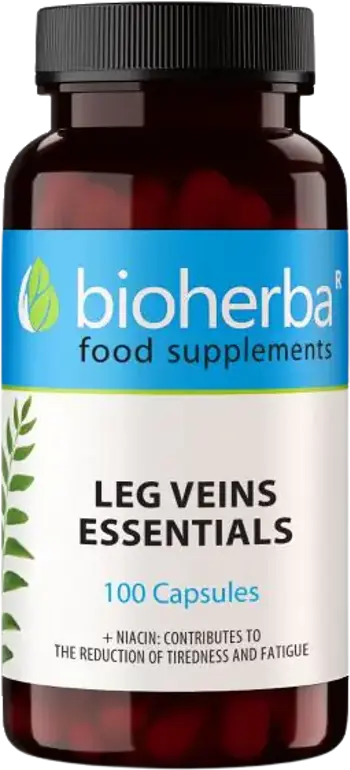 Bioherba Leg Vein Essentials За здрави вени и кръвообращение