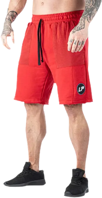 Legal Power Shorts Barcode Ottomix Knitted Rain Mesh / Шорти за трениране / Червени - Red