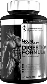 Kevin Levrone LevroLegendary Digestion Formula with Ginger, Turmeric & AstraGin® Формула в Подкрепа на Стомашно-Чревния Тракт - 90 таблетки, 90 дози