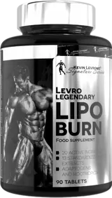 Kevin Levrone LevroLegendary Lipo Burn 20 Active Ingredients Thermogenic Fat Burner Термогенен Фетбърнър - 90 таблетки, 30 дози