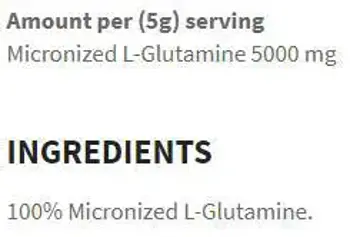 Applied Nutrition L-Glutamine Powder Micronized