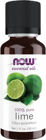 NOW Foods Lime Oil 100% Pure Citrus Aurantifolia Етерично Масло от Лайм - 30 мл
