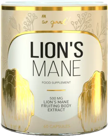 FA Nutrition Lion's Mane 500 мг So Good Series Лъвска Грива - 60 капсули, 60 дози