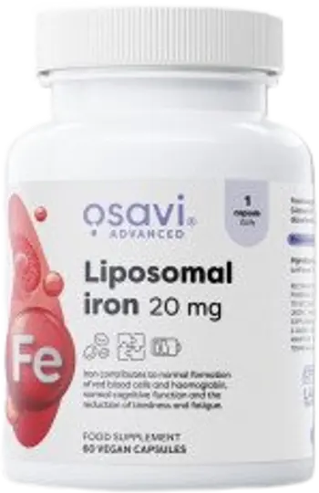 Osavi Liposomal Iron 20 mg as Iron Bisglycinate