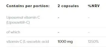 Липозомен Витамин C / Liposomal Vitamin C 1000 mg
