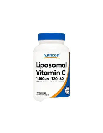 Nutricost Liposomal Vitamin C 750 mg За имунитет и антиоксидантна защита х 120 капсули