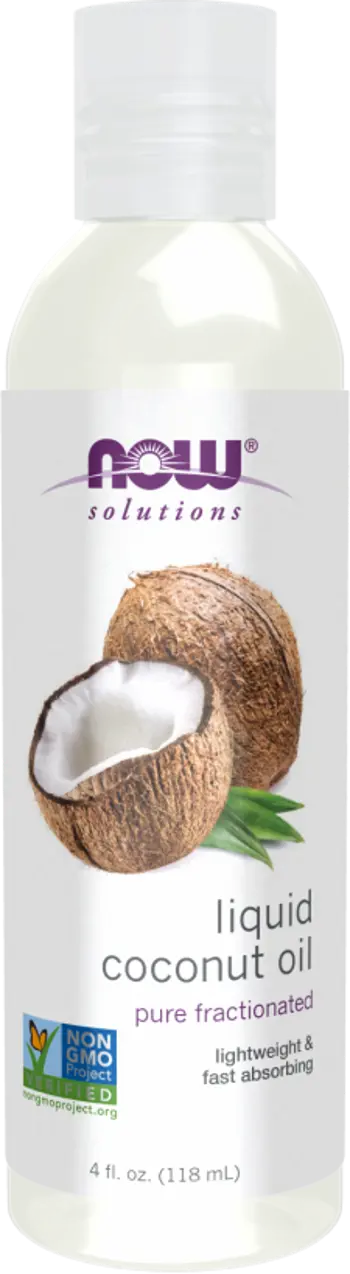 NOW Foods Liquid Coconut Oil Течно Фракционирано Кокосово Масло