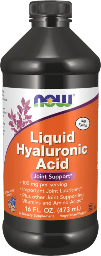 NOW Foods Liquid Hyaluronic Acid Хиалуронова Киселина - 473 мл, 32 дози