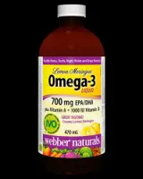 Liquid Omega 3 Plus Vitamin A and Vitamin D 470 мл