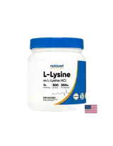 Nutricost L-Lysine HCI Имунитет и мускулно възстановяване 500 g прах