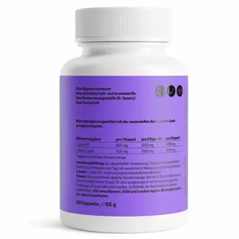 ZEINpharma Л-Лизин (L-Lysine) 500 mg За имунна подкрепа и възстановяване х 90 капсули