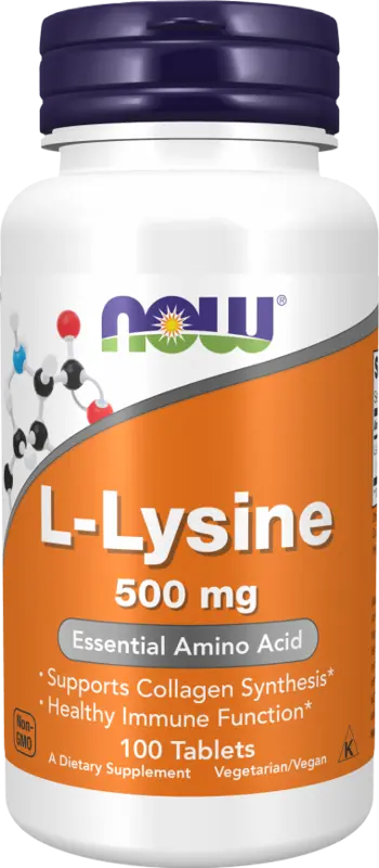 NOW Foods L-Lysine 500 мг Лизин