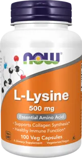 NOW Foods L-Lysine 500 мг Л-Лизин