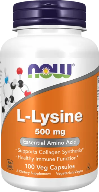 NOW Foods L-Lysine 500 мг Л-Лизин