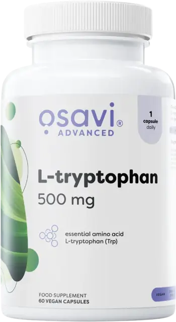 Osavi L-Tryptophan 500 mg За спокоен сън и добро настроение