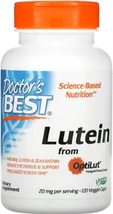 Doctor's Best Lutein 10 mg From OptiLut За здраве на очите и зрението х 120 капсули