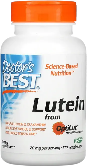 Doctor's Best Lutein 10 mg From OptiLut За здраве на очите и зрението х 120 капсули