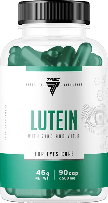 Trec Nutrition Lutein 25 mg с Цинк и Витамин А за Здраве на Очите