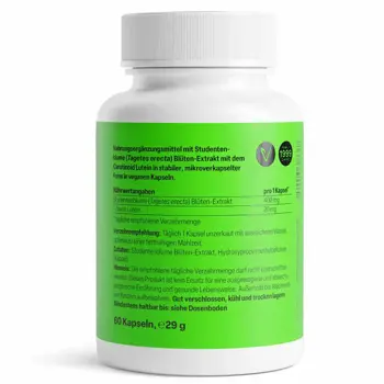 ZEINpharma Лутеин (Lutein) 20 mg За здраве на очите х 60 капсули