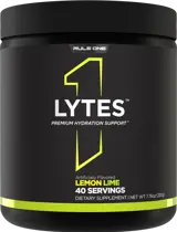 Rule1 Lytes+ Premium Electrolyte Replenishment Support with Citrulline & Taurine Електролити с Цитрулин и Таурин - 220 грама, 40 дози