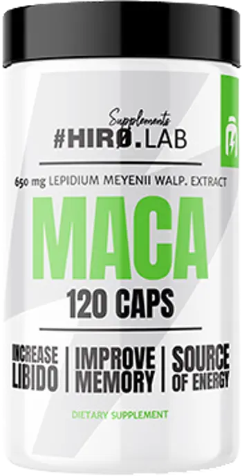 Hiro.Lab Maca 650 mg За енергия, либидо и хормонален баланс