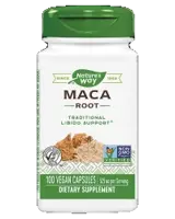 Nature's Way Maca Root 525 mg Подкрепа за енергия и либидо х 100 веге капсули