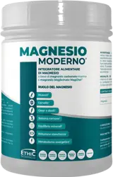 EthicSport Magnesio Moderno with Marine Magnesium Carbonate & Magnesium Bisglycinate Високоусвоим магнезий на прах