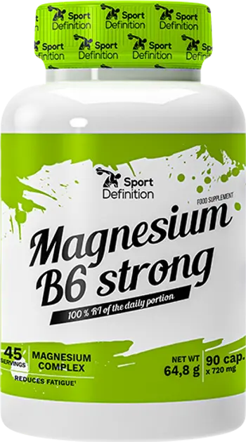 Magnesium + B6  Strong