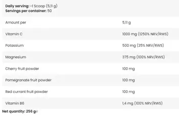 FA Nutrition Magnesium & Potassium with Stevia So Good! Series Магнезий и Калий - 256 грама, 50 дози