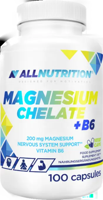Allnutrition Magnesium Chelate + B6 Магнезиев хелат с витамин B6