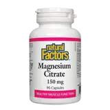 Magnesium Citrate 150 mg 90 капсули, 30 Дози