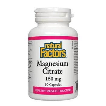 Magnesium Citrate 150 mg 90 капсули, 30 Дози