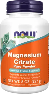 Magnesium Citrate Powder - Чист магнезиев цитрат на прах, 227 g