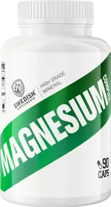 SWEDISH Supplements Magnesium Complex 4 Types Matrix ~ Citrate, Oxide, Gluconate, Bisglycinate Магнезиев Комплекс -  90 капсули, 90 дози