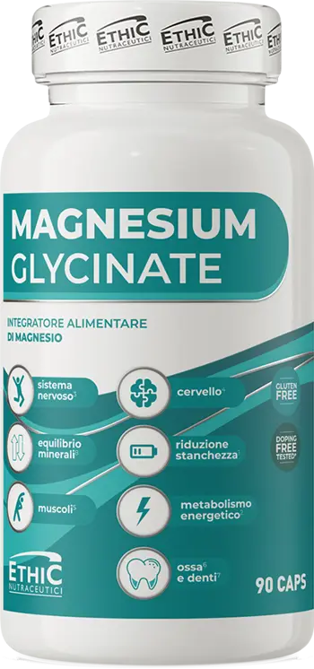 Ethic Nutraceutici Magnesium Glycinate 400 mg Магнезиев Бисглицинат