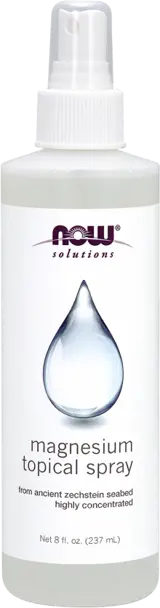 NOW Foods Magnesium Topical Spray Магнезиев Спрей - 237 мл