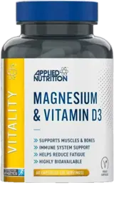 Applied Nutrition Magnesium & Vitamin D3 За костно, мускулно и нервно здраве х 60 капсули