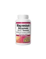 Natural Factors Magnesium Bisglycinate 200 mg Елементарен магнезий за мускулна функция и спокоен сън х 250 вегетариански капсули
