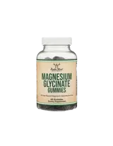 Double Wood Magnesium Glycinate Gummies Магнезий бисглицинат – Срещу умора и мускулни крампи, 60 желирани таблетки