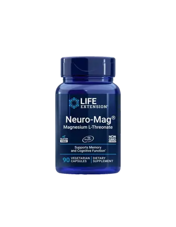 Life Extension Neuro-Mag® Magnesium L-Threonate За концентрация и памет х 60 капсули