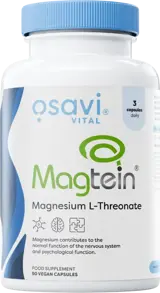 Osavi Magtein Magnesium L-Threonate 48 mg За мозъчна функция и спокоен сън