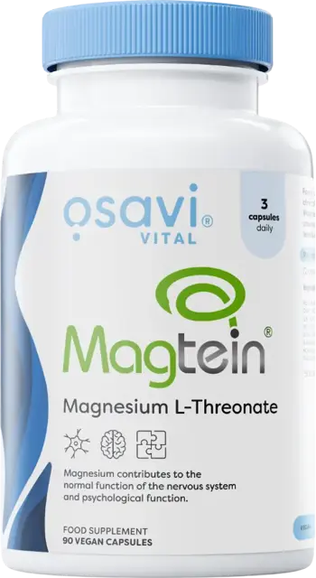 Osavi Magtein Magnesium L-Threonate 48 mg За мозъчна функция и спокоен сън