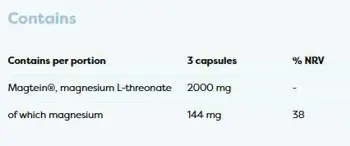 Osavi Magtein Magnesium L-Threonate 48 mg За мозъчна функция и спокоен сън