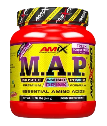 M.A.P. Muscle Amino Drink 14700 мг Незаменими Аминокиселини на Прах - 344 грама, 20 дози