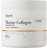 OstroVit Marine Collagen & Hyaluronic Acid Powder with Vitamin C Рибен Колаген + Витамин C + Хиалуронова Киселина - 200 грама, 40 дози