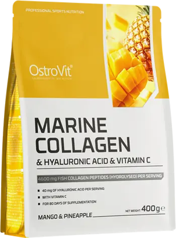 Marine Collagen & Hyaluronic Acid Powder | with Vitamin C