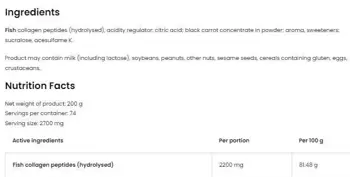 Marine Collagen / Hydrolyzed Fish Collagen Powder