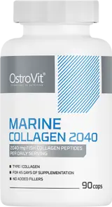 OstroVit Marine Collagen 2040 Рибен Колаген - 90 капсули, 45 дози