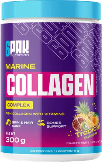6PAK Nutrition Marine Collagen Complex with Hyaluronic Acid & Biotin Колаген с Хиалуронова Киселина