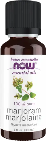 NOW Foods Marjoram Oil 100% Pure Thymus Mastichina Етерично Масло от Майорана - 30 мл